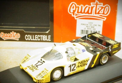 1:43 Quartzo Porsche 956 Long Tail "NEW MAN" #12 Le Mans 1983 Merl/Schickentanz - Immagine 1 di 4