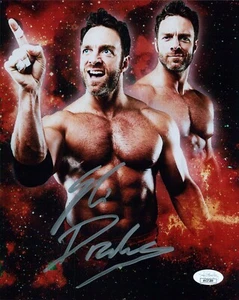 Eli Drake WWE NWA TNA Wrestling Signed 8x10 Glossy Photo JSA Authenticated - Picture 1 of 2