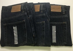 New, North Canyon Traders Heavyweight Men's 5-Pocket Jeans, 32Wx32L, 3 pair lot - Picture 1 of 2