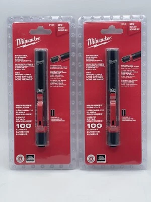 Milwaukee 2105 TRUEVIEW HD Penlight Flashlight 100 lumens (Pack of 2) - Image 1 of 4