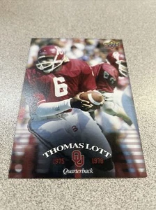 2011 Football Thomas Lott Oklahoma Sooners Custom Card A-223 - Picture 1 of 2