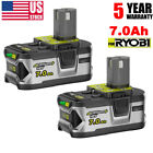 2 PACK 7Ah for RYOBI P108 18V 18 Volt One Plus High Capacity Lithium-ion Battery