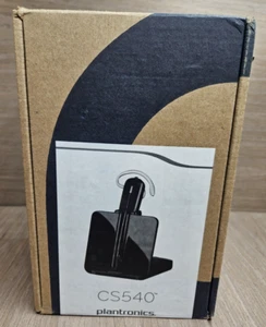 PLANTRONICS Poly CS540 Wireless DECT Headset Black New - Zdjęcie 1 z 21