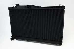 CSF High-Performance All-Aluminum Radiator Satin Black for WRX VB 2022+ FA24F - Picture 1 of 9
