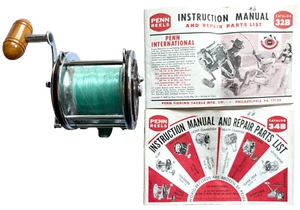 EXCELLENT PENN SENATOR 4/0 SPECIAL DEEP SEA SALTWATER FISHING REEL U.S.A. MADE - Picture 1 of 13
