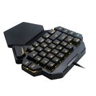 Onehanded Keyboard RGB Blacklight Mechanical Keyboard With Macro Definition BLW
