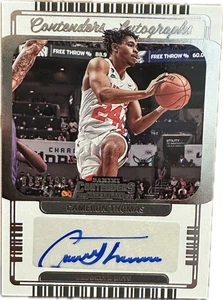 CAMERON THOMAS 2022-23 PANINI CONTENDERS #CA-CTH AUTO 066/199 - Picture 1 of 3
