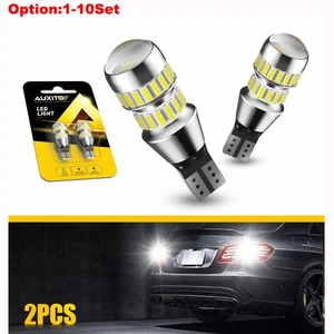 AUXITO CANBUS T15 921 W16W LED Backup Reverse Light Bulbs Bright White 6500K - Foto 1 di 18