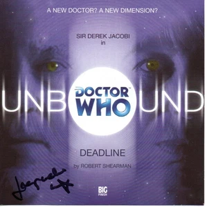 Doctor Who Audio: Unbound Deadline Signed JACQUELINE KING (Big Finish) - Picture 1 of 1