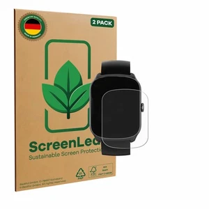 2x ScreenLeaf Displayschutzfolie für STECEi S68 1.95" nachhaltig verpackt - Zdjęcie 1 z 10