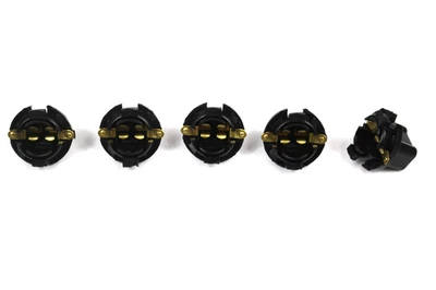 Chevy GMC 1967-72 camioneta bombilla torcida cuadro de instrumentos enchufes de luz 5/8" 5 piezas Foto 1 de 3