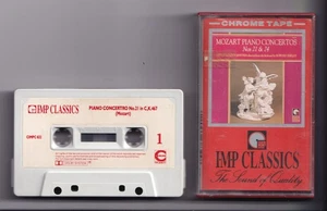 (LS974) Mozart, Piano Concertos Nos 21 & 24 - 1986 Cassette Tape - Picture 1 of 2