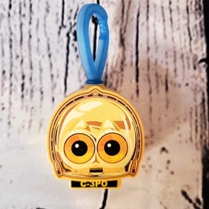 McDonalds 2019 Happy Meal STAR WARS RISE OF SKYWALKER KEYCHAIN TOY #12 C3PO - Picture 1 of 6