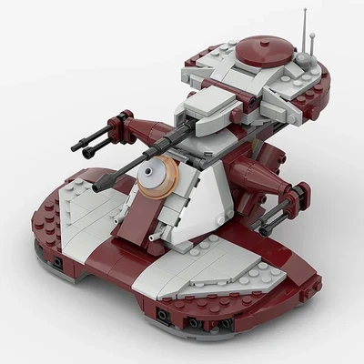 RED MOC-75283 Armored Assault Tank AAT Model 358 Pieces - Image 1 of 4