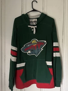CCM NHL Vintage MENS LARGE Minnesota Wild Sweater - Picture 1 of 2