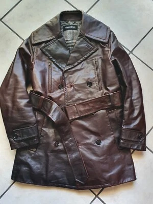 Dolce Gabbana Ledermantel Herren Gr. 46 - Bild 1 von 4