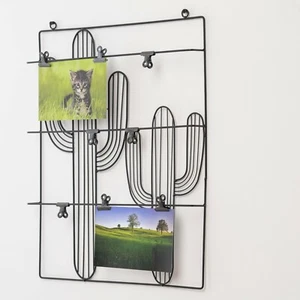 Memohalter Bilderhalter Memoclip Handtuchhalter Pinnwand Wanddeko 40 x 52 cm - Bild 1 von 6