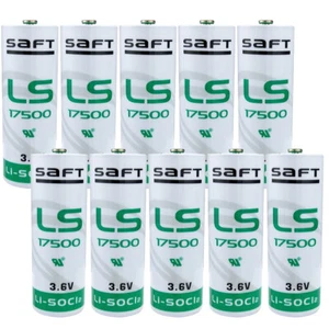 10Pcs 3600mAh LS17500 3.6V Battery for LS17500 CNC Water Meters - Picture 1 of 5
