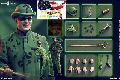 Mars Toys 1/6 The Forever Riddler Carrey 12"  Figure Model MAT015 HOT TOYS ❶USA❶ - Image 1 of 4