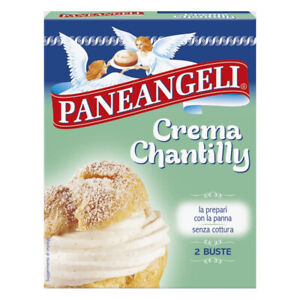 Paneangeli Crema Chantilly 2 x 40g Chantilly Cream Flavouring for Pastry Cakes