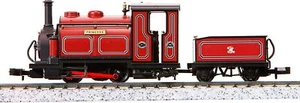 KATO PECO (OO-9) Narrow gauge Small England Prince Red From Japan  - Picture 1 of 8