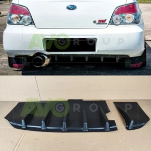 Difusor de parachoques trasero para Subaru Impreza WRX STI 2003-2007 ABS mate Blobeye ha... - Imagen 1 de 9