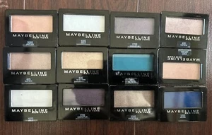 LOTE (12) Sombra de Ojos Maybelline NY Expert Wear, Individual, Multicolor, Surtida NUEVA - Imagen 1 de 1