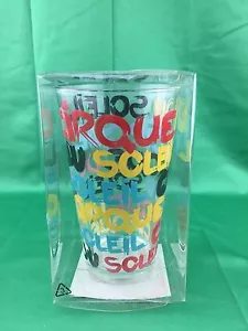 Cirque Du Soleil Glass Cup - Picture 1 of 6