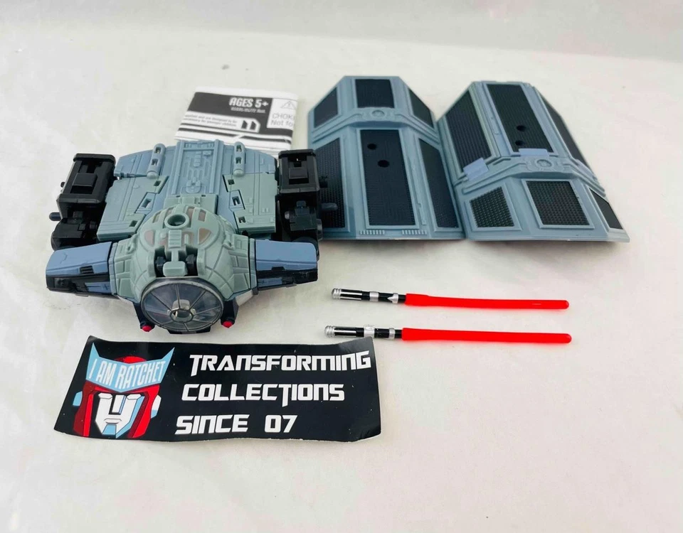 Transformers Star Wars Crossover Darth Vader Tie Advanced Complete - Image 1 of 1