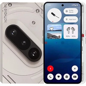 Nothing Phone (3a) 5G White 256GB + 12GB Dual-SIM Unlocked GSM NEW - Picture 1 of 4