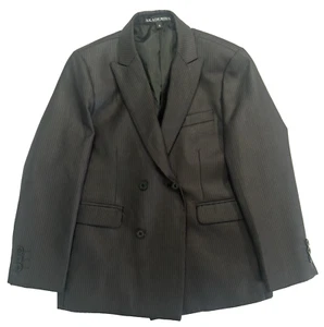 boys black pink Akademiks double breasted blazer jacket sport suit coat 8 - Picture 1 of 13
