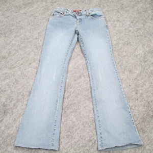 Tyte Jeans Womans Size 3 Blue Low Rise Light Wash Flared - Picture 1 of 22