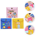  3 Pcs Small Diaper Bag Kids Wallets Sanitary Napkin Storage