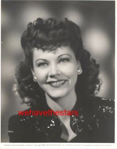 DE COLECCIÓN Grace McDonald DANCE STAR '43 Retrato PLUS Autógrafo - Imagen 1 de 2