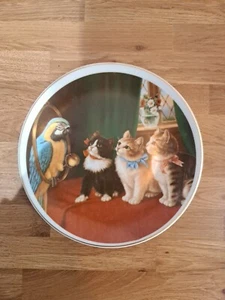 Edwardian Fine Bone China THE STORY TELLER From DELIGHTFUL KITTEN SCENES - Picture 1 of 15