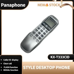 Landline Corded Telephone Wall Mounted Wired Telephone Home Office - Zdjęcie 1 z 13
