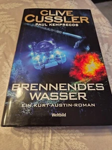Clive Cussler , Paul Kemprecos "Brennendes Wasser" Ein Kurt-Austin-Roman - Bild 1 von 1