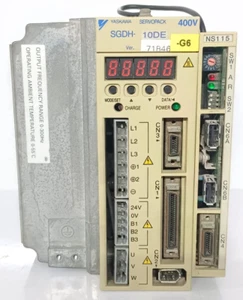 Yaskawa SGDH-10DE AC Servotreiber mit JUSP-NS115 Modul Servopack - Bild 1 von 7