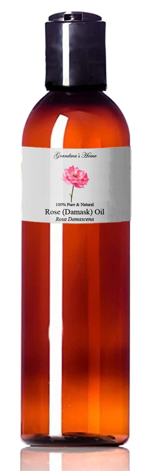Rose (Damask) Essential Oil 8 oz - 100% Pure & Natural - Grandma's Home