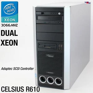 FSC FUJITSU SIEMENS CELSIUS R610 2GB DUAL XEON COMPUTER WORKSTATIONPS150-D1357 - Bild 1 von 10