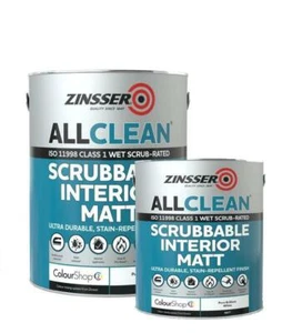 Zinsser AllClean White 2.5L/5L - Picture 1 of 3