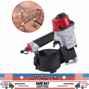 CN55 Pneumatic Coil Siding Nailer Industrial Portable Nail Gun 75psi-100psi - Picture 1 of 23