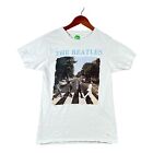 The Beatles Abbey Road T-Shirt Official Merch White Harrison McCartney Band sz M