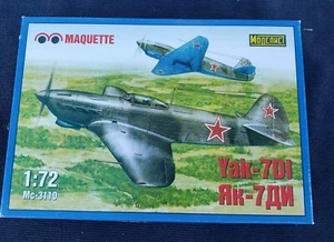 Maquette Yak-7DI 1:72 Airplane Model Kit Mc-3110 Russian Fighter WWII - Picture 1 of 7