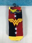 DC Comics Wonder Woman 5 Pack Ankle Socks *Shoe Size 4-10* NWT