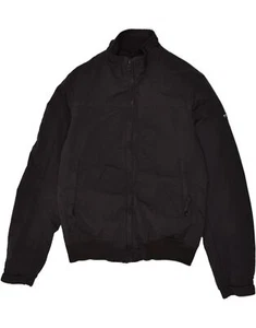 WOOLRICH Mens Padded Jacket UK 36 Small Black Polyester AU25 - Picture 1 of 3