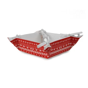 Cestino portapane Spring 37x37 cm - Rosso R246 - Foto 1 di 1