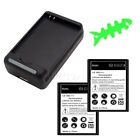 High Quality 2x 3970mAh Battery Charger for Samsung Galaxy Legend SCH-I200PP NEW