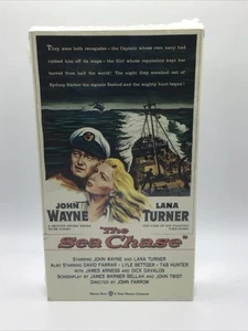 Sea Chase 1955 John Wayne Lana Turner VHS NEU VERSIEGELT - Bild 1 von 2