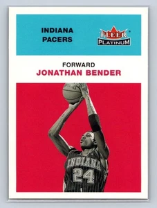 2001-02 Fleer Platinum #18 Jonathan Bender Indiana Pacers - NM/MT - Picture 1 of 2